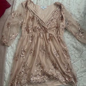 Holiday Dress golden